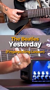 Here's a short fingerpicking lesson to one of the most legendary songs ever, Yesterday by the Beatles! #guitarzoom #guitarlessons #thebeatles #thebeatlesforever #yesterday | GuitarZoom.com