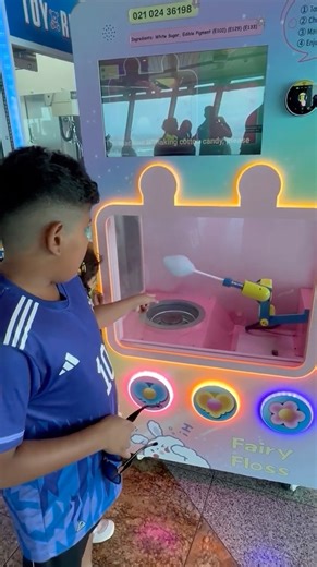 This Machine Turns Sugar Into COTTON CANDY Magic! 😱🍭 | Kids Reaction!