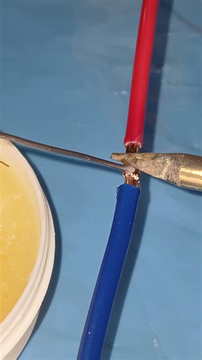 That's how my grandfather taught me how to connect electrical wires together