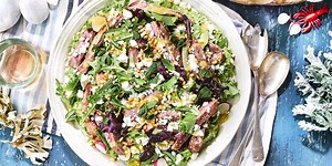 Lamb and Minty Broad Bean Salad Recipe