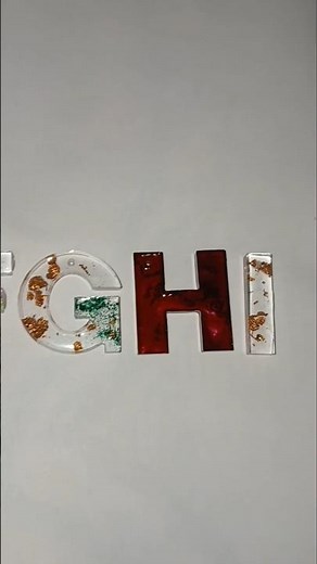“How to Make Resin Alphabet Art – Step-by-Step Tutorial”