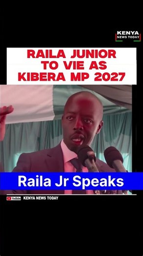 Raila Odinga Jr: “Nimeanza Kupanga Kibera 2027!” Confident Election Message Goes Viral