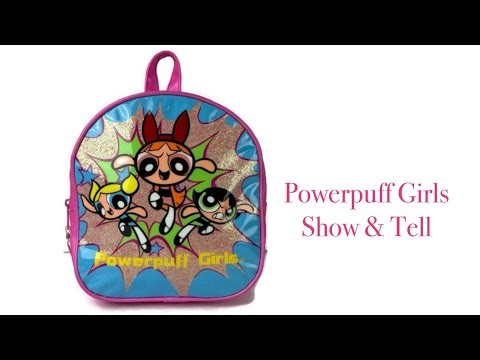 Powerpuff Girls Pink Backpack Y2K Vintage 2000 | Show & Tell | Blossom Bubbles Buttercup