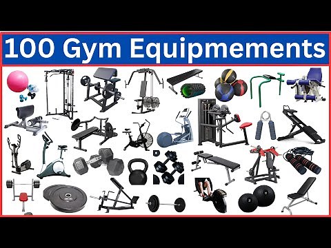 Mastering Gym Equipment Vocabulary || List of Gym Equipment's