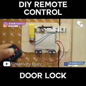 24K views · 46 shares | How to Make Remote Control Door Lock at Home...