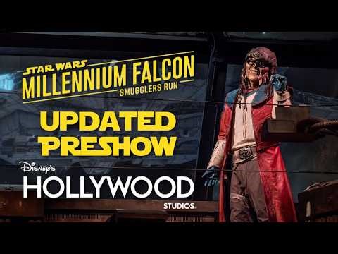 Updated Millennium Falcon: Smugglers Run Pre-Show (2026) | Disney's Hollywood Studios