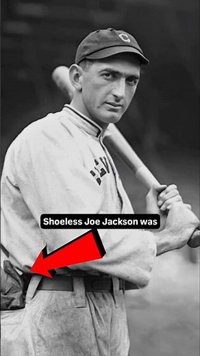 "Shoeless Joe Jackson: Banned For Life After Hitting .375 in World Series"🙁Black Sox Scandal Story
