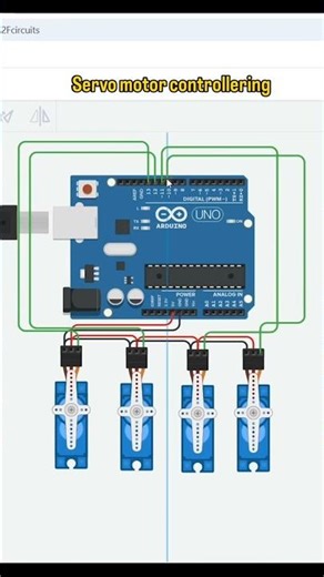 servo motor controllering. servo motor with Arduino uno