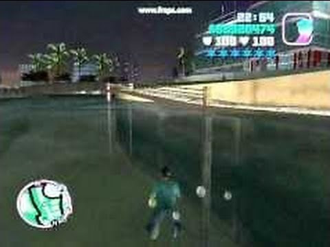 GTA vice city: how to swim - (GTA vice city swim)