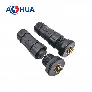 [Hot Item] 8pin Panel Type IP67 Waterproof Plug Waterproof Signal Line Connector