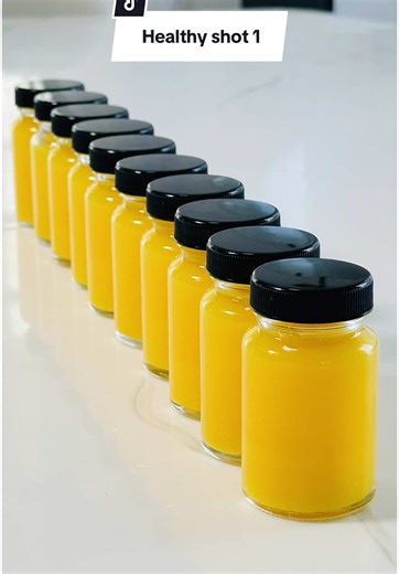 Boost Immunity with Ginger and Turmeric Healthy Shot