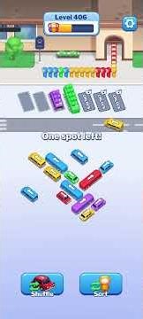 👑 Level 🫘 406 ✨ Shuffle Sort Walkthrough Gameplay