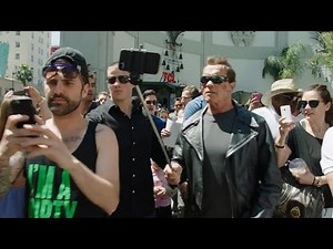 Arnold Pranks Fans as the Terminator...for Charity!