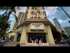 Hyatt Regency Resort & Spa Hotel Tour Waikiki Beach Room Ocean View Honolulu, Hawaii