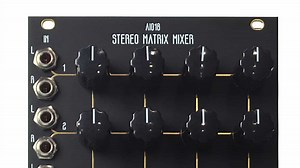 AI Synthesis Intros New Eurorack Stereo Matrix Mixer