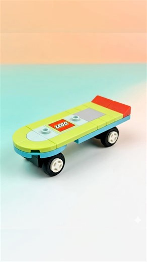 This LEGO Skateboard Actually Rolls 😱🔥