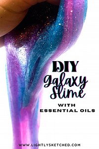 How to Make Galaxy Slime | Craft Activity | Lightly Sketch | Mono