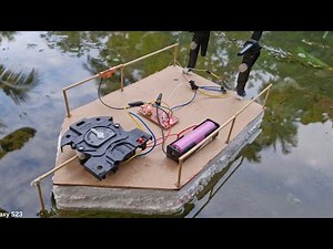 DIY RC Boat That Actually Works! | Easy Build with Powerful Motors