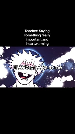 saturated gogo #jjk #jujutsukaisen #gojo #saturogojo #sukuna #meme #saturatedgogo #school #class #bro #teacher #fyp #trending i love this scene so much
