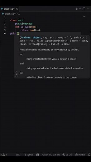 108 Static Method in Python | ‪@learnwithmejay‬