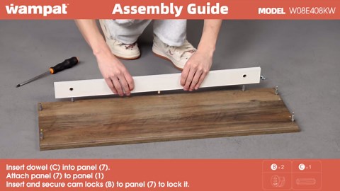 WAMPAT 5-Tier Bookcase with Sturdy Glass Doors,73.3" Tall Standing Rustic Bookshelves with Drawers, 63" Wide Modern Farmhouse Display Cabinet with Adjustable Shelves for Home,Office,White&Oak