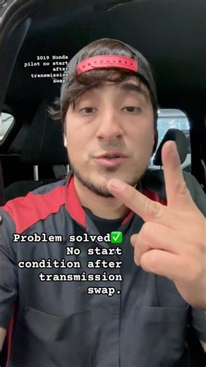 2019 Honda pilot no start problem solved ✅ #diymechanic #mechanic