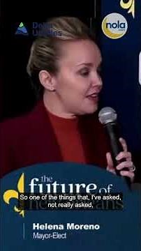 Helena Moreno, city leaders project future plans for New Orleans in panel