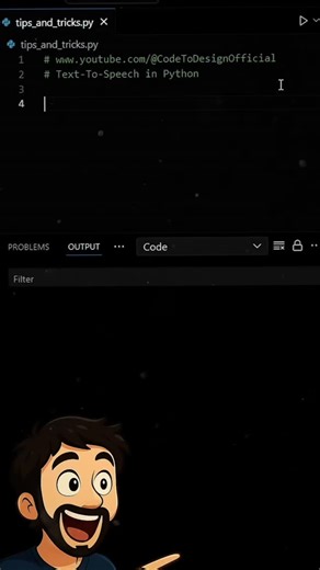 Tech&Bolt on Instagram: "@f5._r9.exe ... . . . Build Your Own Text-To-Speech Software In Python. . . . #computerscience #python #datascience #webdevlopment #coding"