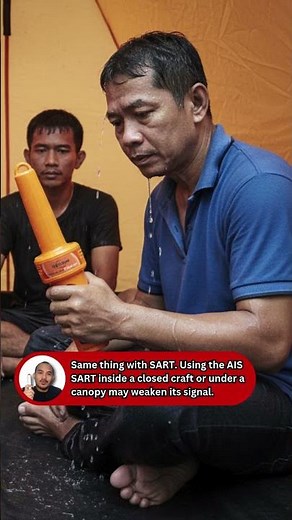 UNOBSTRUCTED EPIRB & SART | GMDSS BASIC LESSON