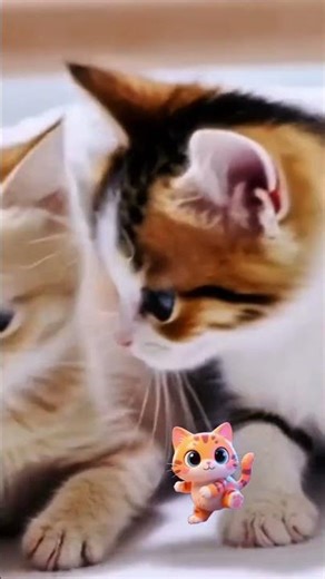 Adorable cat is curious