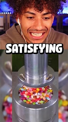 SATISFYING HYDRAULIC PRESS!