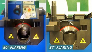 Flaring machine UNISPEED USFL 90/37 EL 6/90