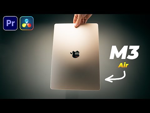 REAL Video Editing Performance on Apple Macbook Air M3 [Premiere Pro & DaVinci Resolve]