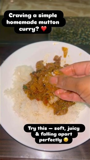 Easy PRESSURE COOKER MUTTON CURRY| Soft & Tender Mutton Recipe 🤤❤️#muttoncurry #muttongravy #mutton