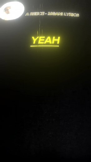 A REECE MGANI LYRICS 🔥 #Areece #sahiphopmusic