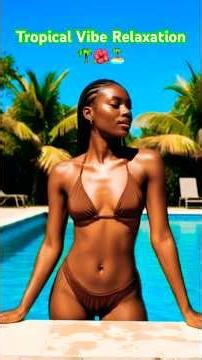 Tropical Vibe Relaxation 24 🌴🌺🏝️ #tropical #soothing #relaxation