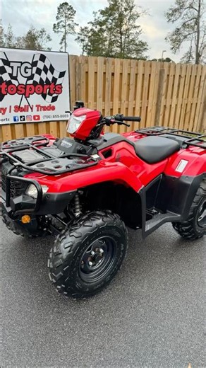 2025 Honda Foreman 520 4x4 with EPS, $8,250 out the door! #HondaForeman #forsale #atvforsale