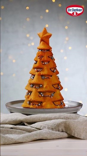 TANNENBAUM BACKFORM 🎄⭐ #droetker #OetkerShop #OetkerOnlineShop