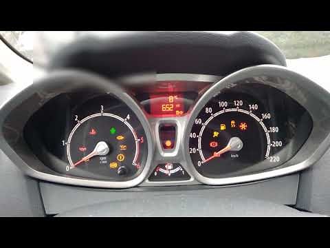 Reset the Ford Fiesta service indicator without PC Diagnostic/ Reset of the service indicator.