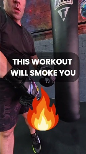 Heavy Bag Boxing Workout GUARANTEED To Smoke You 🔥💨 Burn Fat at Home Challenge 👉 Can You Survive?