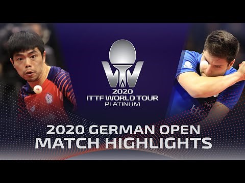 Chuang Chih Yuan vs Dimitrij Ovtcharov | 2020 ITTF German Open Highlights (R16)
