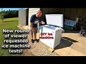 Homemade ice machine tests, viewer requested! #385