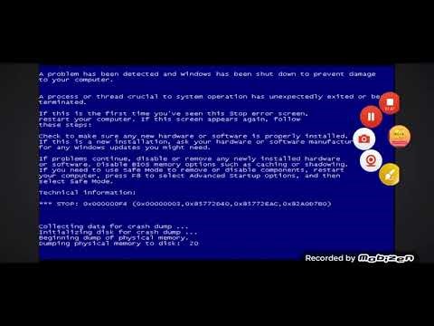 All windows Bsod that I could find