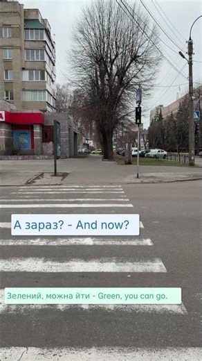Traffic Lights in Ukraine 🚦🇺🇦 | Learn Ukrainian Daily Phrases