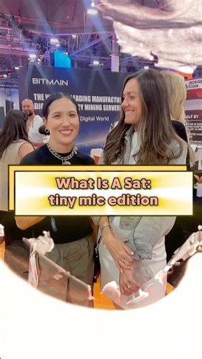 What Is A Sat: tiny mic edition with ‪@nataliebrunell‬ ⚡️