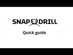 Snapdrill Quick guide