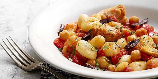 Tomato & Artichoke Gnocchi