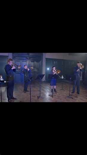 Royal Academy of Music on Instagram: "Happy birthday Gershwin, who was born on this day in 1898 🎂 On this anniversary, enjoy an excerpt of Rhapsody in Blue by Academy trombone quartet The Funny Bones 🎶 This video was recorded at @voces8 as part of our Young Artists Recording Scheme. Musicians featured: Amelia Lewis, Miguel Zoco Sesma, Jack Myles and Cameron Bahmaie. Arrangement by Jack Myles. You can watch the full video via the link in our bio 👆"