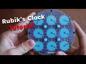 How to Solve the Rubik's Clock(Tutorial)
