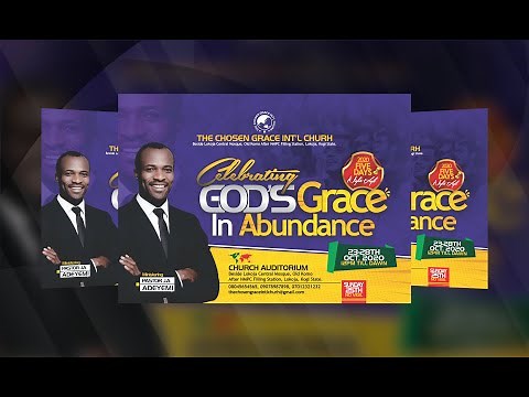 How to design a church flyer with Coreldraw (with detailed explanation)